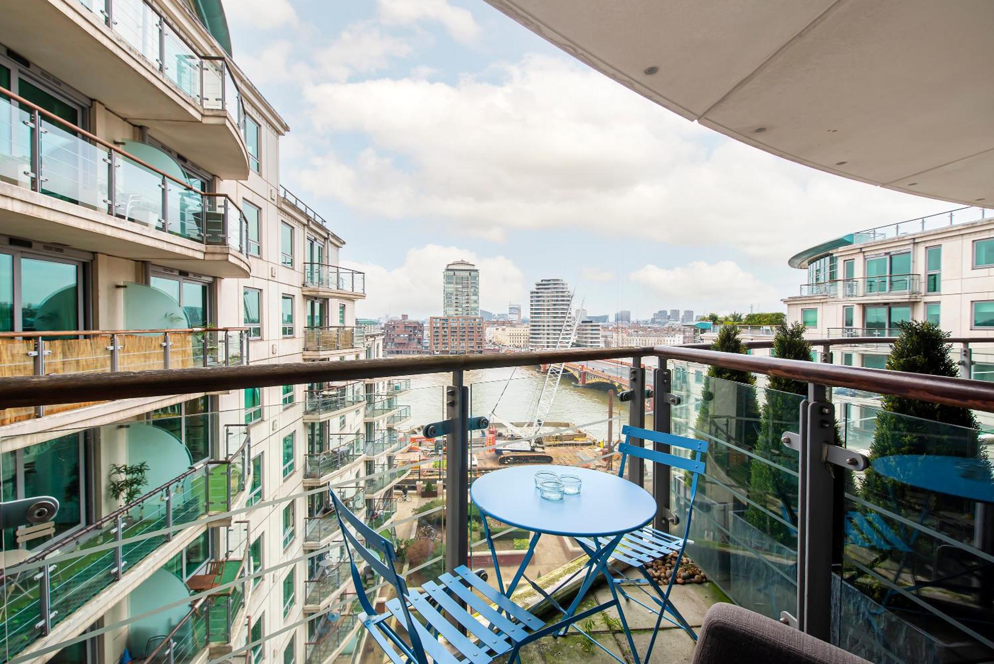 Amazing Thames View Apartment Londra Dış mekan fotoğraf